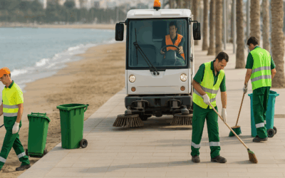 Limpieza y mantenimiento de playas y vía pública: compromiso con el entorno y la sostenibilidad urbana